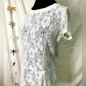 Zara Trafaluc lace top.